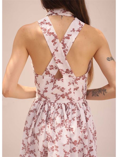 floral embroidered chemisier dress Laboratorio Capri | ISABELATABACCO